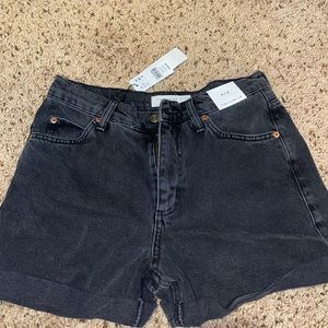 BRAND NEW Top Shop Black Jean shorts